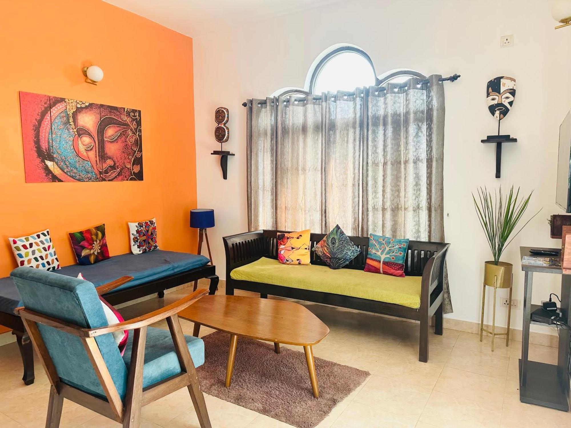 Gr Stays - Duplex 3Bhk Villa With Pool Arpora I Baga Beach 5 Mins Экстерьер фото